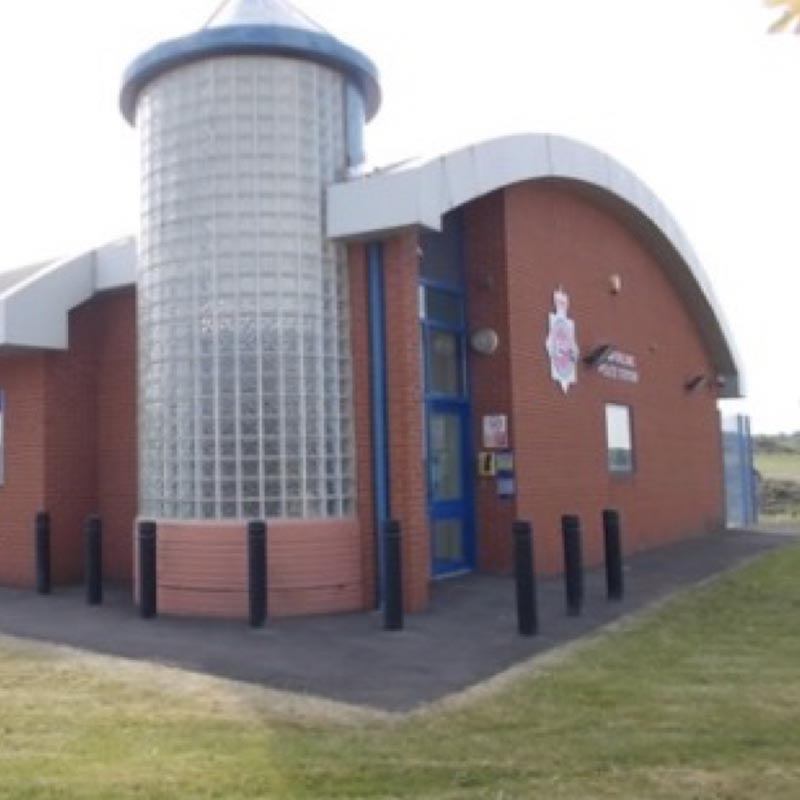 Bamfurlong Police Station, Wigan, England.