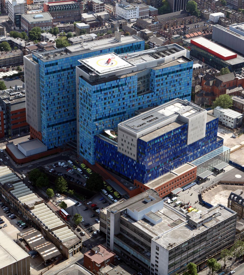 The Royal London Hospital, London, England.