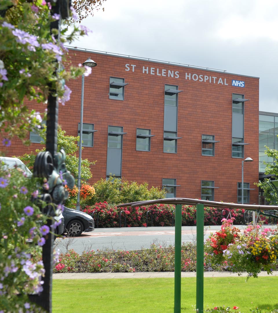 St Helens Hospital, Merseyside, England.