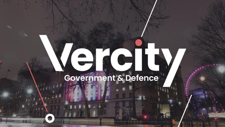 Vercity sectors government & defence header graphic